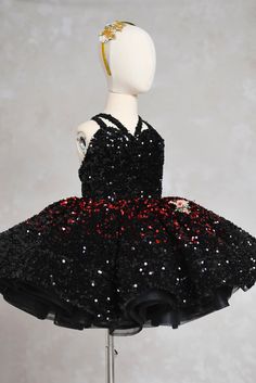 Swiftie inspired reputation gown for special events and photography sessions. Red And Black Dress Kids, Party Pageant Dress With Sequins On Glitter Tulle, Pageant Dress With Sequins In Glitter Tulle For Party, Party Pageant Dress With Sequins And Glitter Tulle, Embellished Glitter Tulle Pageant Dress For Party, Embellished Black Sequin Dress For Costume Party, Black Contrast Sequin Dress For Costume Party, Sequin Pageant Dress For Party Season, Gowns For Kids