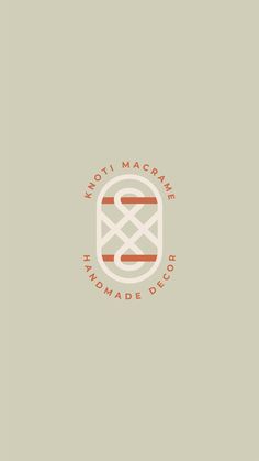 the logo for noti macrame, an artisan handmade decor shop