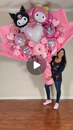 Diy Bouquet, July 3, Balloon Bouquet, Diy Birthday Gifts, Diy Birthday, Color Rosa, Projects To Try, Balloons