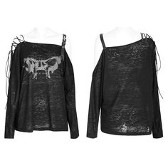 Material:?Polyester; Cotton 
Weight: 0.161KG 
Size: XS-2XL 
SKU:?OPT-846TCF Black Punk Style Tops For Club, Edgy Tops For Halloween Streetwear, Edgy Halloween Streetwear Tops, Edgy Tops For Streetwear And Halloween, Halloween Punk Top With Skull Print, Punk Style Black Top For Halloween, Punk Style Tops For Halloween, Edgy Top For Halloween Concert, Edgy Halloween Concert Top