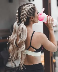 Athletic Hairstyles, Long Hair Girl