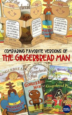 the gingerbread man is an interactive book for children to read