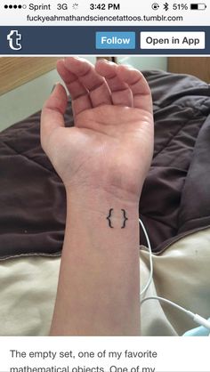 a person's arm with a small tattoo on the left side of their wrist