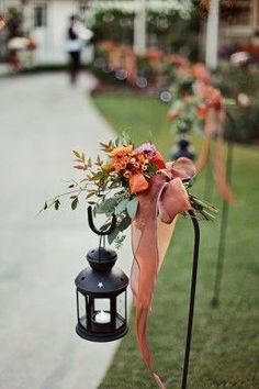 an image of a flower arrangement on the street