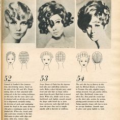 Wet Set Roller Pattern, Roller Set Pattern Short Hair, Roller Set Pattern, Roller Setting Pattern, Hair Roller Patterns, Hair History, Roller Sets, Prom Vintage, Retro Hairstyles Tutorial