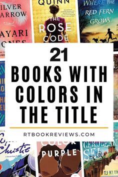 books with the title 21 books with colors in the title