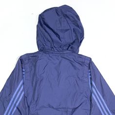 Item is in good used condition. >Size: S >Armpit To Armpit: 20" >Armpit To Cuff: 19" >Collar To Hem: 25" Urban Blue Windbreaker With Double Hood, Urban Blue Windbreaker With Double-lined Hood, Blue Nylon Hooded Jacket With Double-lined Hood, Urban Blue Windbreaker With Adjustable Hood, Blue Athleisure Hooded Jacket For Outdoor, Sporty Blue Outerwear With Double-lined Hood, Blue Hooded Moisture-wicking Track Jacket, Blue Nylon Windbreaker With Adjustable Hood, Blue Hooded Track Jacket For Gym