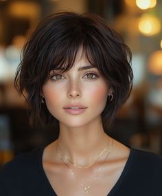 #hair #hairstyle #haircut #hairstylist #haircolor #hairfashion #haircare #hairideas #hairinspo #hairporn Sleek Short Hair, Short Hairdos, Short Sassy Hair, Hair Inspiration Short, Hair Tips Video, Edgy Short Hair, Trendy Short Haircuts, Sassy Hair, Short Wavy Hair