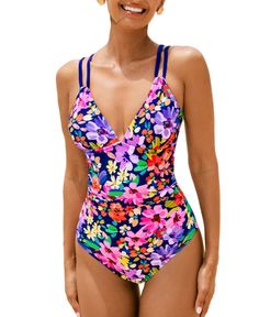 in stock Multicolor Spring One-piece Swimwear, Multicolor One-piece For Spring Vacation, Multicolor Spring One Pieces For Swimming, Multicolor One-piece Swimsuit For Spring, Spring Multicolor Printed One Pieces, Spring Multicolor Printed One-piece, Multicolor Printed One-piece For Spring, Spring Multicolor One Pieces For Poolside, Spring Multicolor One Piece For Poolside