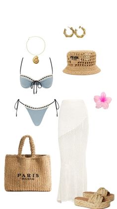 Vacation Beach Outfit, Holiday Outfits Summer, Cute Vacation Outfits, Beach Vacation Outfits, Beach Fits, Swimsuits Outfits, Beach Wear Outfits, Cruise Outfits