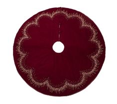 Kim Seybert Luxury Celestial Tree Skirt in Multi Velvet Tree Skirt, Snowflake Tree Skirt, Felt Tree Skirt, Velvet Tree, Faux Fur Tree Skirt, Burlap Tree Skirt, Burlap Trees, Fur Tree, Tree Collar