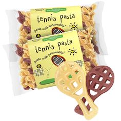 Serve up! our Tennis Pasta and bring fun to your next event! Our Sesame Pasta recipe is included on the label and is a hit.  *FUN SHAPES KIDS LOVE TO EAT our fun pasta shapes are easy to make and fun to serve, your kids will gobble them up *HIGHEST QUALITY INGREDIENTS our pasta for kids is made with 100% durum wheat and vegetable powders with pieces that are the perfect bite size *MADE THE OLD-WORLD ITALIAN WAY using bronze dies and slow drying, creating a porous texture and more delicious taste *ALL NATURAL our naturally vegan fun pasta noodles are non-GMO and made in the USA *FUN PASTA SHAPES FOR EVERYONE from animal shaped pasta, sports, holidays, and more, our shapes are perfect for any occasion and craft projects too Pasta For Kids, Fun Pasta Shapes, Vegan Pasta Noodles, Tennis Birthday Party, Fun Pasta, Kids Pasta, Shaped Pasta, Tennis Birthday, Kids Recipe