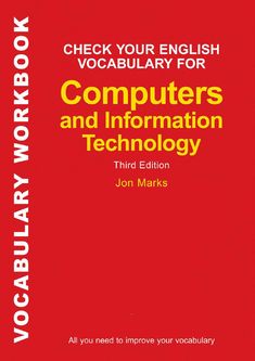 the book cover for computers and information technology