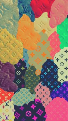 the colors of louis vuitton bags are all over