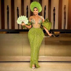 Aso Ebi Traditional Bridal Dress Wedding Reception Dresses 2025 Sparkly Beaded Green Long African Lace Dress African, Nigerian Traditional Dresses, Latest Lace Styles, Lace Styles For Wedding, African Wears, African Bridal Dress, African Traditional Wedding Dress, Nigerian Lace Styles Dress, African Wedding Attire