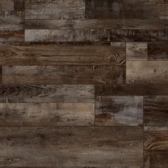 wood flooring that looks like it has been made from different types of planks