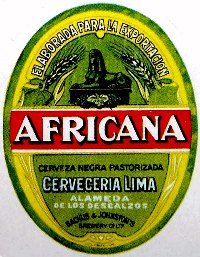 an image of a label for some type of beverage that is in the shape of a train