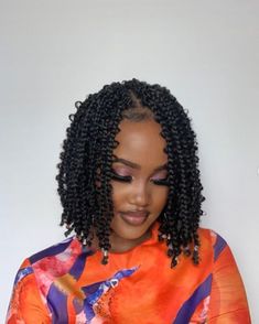 Short Bob Braids, Butterfly Braids, Micro Braids Hairstyles, Butterfly Braid, Short Box Braids Hairstyles, Colored Hair Extensions, Short Box Braids