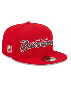 the tampa bay buccama red hat is shown