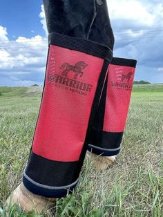 We've told you about these before, but if you haven't grabbed a pair, the season isn't over! Prevent annoying bugs from hurting your horses, ponies, and donkeys by protecting their legs and preventing the stomping that can do so much damage. UNIQUE TO Warrior Fly Boots - A new approach to adjustability, durability and comfort for our horses. The ONLY boot in the market with adjustable sizing up to 2" to 3" in every boot. Mighty Warrior, Aztec Hoodie, Fly Boots, Hay Bag, Wrap Boots, Belted Sweater, Tack Sets, Silver Jewelry Box, Horse Boots