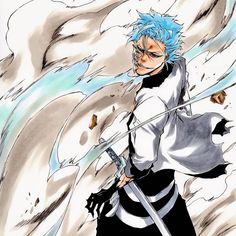 Bleach Panels, Bleach Official Art, Bleach Pfps, Grimmjow Jaegerjaquez, W Pics, Burn The Witch, Manga Pfps, Bleach Fanart, Bleach Characters