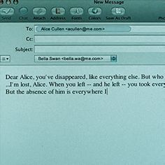 a computer screen with an email message on it's left side and the text in the upper right corner