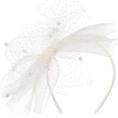 Brand New, Never Worn Betmar Fascinator In White This High-Quality Fascinator From Betmar Attracts Attention With Its Vibrantly Elegant Appearance. The Stylish Accessory, Which Is Perfect For Special Occasions, Delights Onlookers With Its Sumptuous Volume. A Creative Arrangement Of Mesh Fabrics Forms A Large Bow, Which Is Integrated Into The Side Of Your Hairstyle. The Exciting Contrast Of Fine And Coarse Mesh Gives The Fascinator Extra Dynamism. With A Colour-Coordinated Headband. One Size (Approx. 55-60 Cm) Dimensions: Approx. 23 Cm X 20 Cm Bridal Hairpiece, Your Hairstyle, Large Bow, Bridal Hair Pieces, White Bridal, Stylish Accessories, Mesh Fabric, Hair Pieces, Fascinator