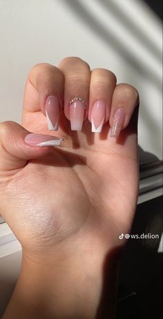 Hello Nails, Simple Acrylic Nails, Square Acrylic Nails, Pretty Acrylic Nails, Short Acrylic Nails, Best Acrylic Nails