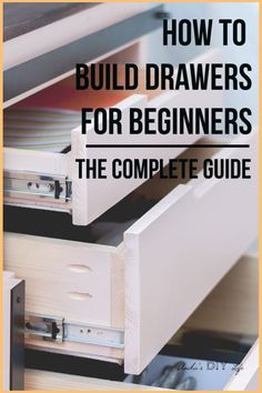 Expand your woodworking skills with these detailed woodworking plans. Whether you're a beginner or an advanced woodworker, you'll find a variety of projects including toys, clocks, DIY furniture, and workbenches. Our printable PDF patterns make it easy to bring your woodworking ideas to life. Start your next project today! Build Drawers, Woodworking Projects Unique, Wood Projects For Beginners, Unique Woodworking, Small Woodworking Projects, Easy Wood Projects, Free Woodworking Plans, Woodworking Plans Diy, Woodworking Projects That Sell