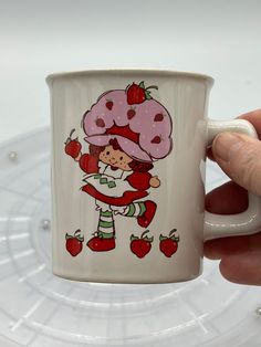 Strawberry Shortcake Merch, Mug Collection, Mug Ideas, Pulseras Kandi, Vintage Strawberry Shortcake, Pretty Mugs, American Greetings, Cute Cups