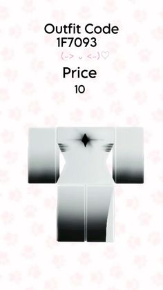 an advertisement with the words, outlet code if093 price no on it