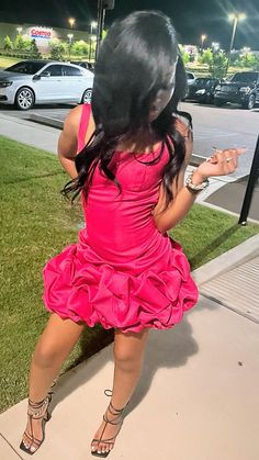 Graduation Outfit 8th Grade, After Hoco Outfit, Sweet 16 Custom Outfits, Black Girls Homecoming Dresses, Cute Birthday Dresses 16, Homecoming Dresses 9th Grade, Dressy Outfits For Birthday, Sneakerball Dresses, 8th Prom Dresses