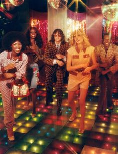 Gucci Blends Fashion and Music with the Gucci 100 Collection 80s Dance Party Aesthetic, Disco Lounge Party, 60s Disco Party, Concert Party Theme, 70s Glam Aesthetic, 70s Disco Aesthetic, Disco Interior, Fast Dance, 70s Club