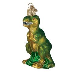 T-Rex Ornament for Christmas Tree Tree Dazzler, Words Meaning, Dinosaur Ornament, Lizard King, Old World Christmas Ornaments, Old World Christmas, Latin Words, Tyrannosaurus Rex, Dinosaur Christmas