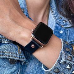 Eco Friendly Black Leather Apple Watch Band, Soft High Quality Light Weight Strap Bracelet, Suitable For Women & Men! Gorgeous Design Bracelet Tailored to Perfection. Designed And Handmade by Simeon D Jewelry Studio. Excellent Gift Idea For Any Occasion. This Bracelet Fits ALL Apple Watch Series. Please Measure Your Wrist Before Submitting Your Order! Not For Other Models. Apple Watch Is NOT Included. Ultra Fiber Vegan Leather: -Moisture-Wicking and Heat-Dispensing -Water-Washable -Breathable -L Adjustable Black Apple Watch Band For Everyday, Adjustable Black Band Apple Watch For Everyday, Adjustable Everyday Apple Watch Band, Adjustable Everyday Apple Watch Band With Wrist Strap, Adjustable Black Apple Watch Band, Adjustable Black Watch Bands For Everyday, Everyday Black Watch With Bracelet Strap, Everyday Black Apple Watch Band With Leather Strap, Leather Apple Watch Band