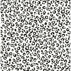 black and white leopard print pattern