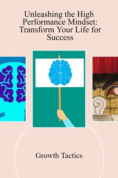 a book cover with the title, unleashing the high performance minds transform your life for