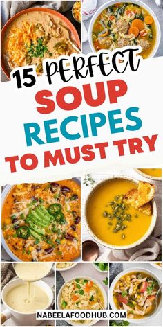 15 perfect soup recipes to try