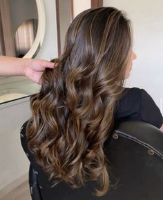 Dark Caramel Highlights, Light Brunette Hair, Balayage Hair Caramel, Dark Brunette Hair, Beauty Hair Color, Bronde Hair