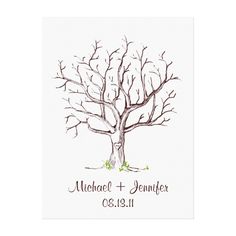 a drawing of a tree with a swing hanging from it's branches and the words,