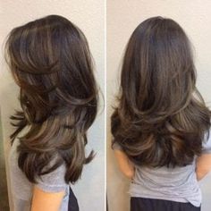 Hairstyles For Layered Hair, Long Layered Haircuts, Long Layered Hair, Haircuts For Long Hair, Medium Hair Cuts, Style Hair, Long Hair Cuts, Medium Length Hair Cuts