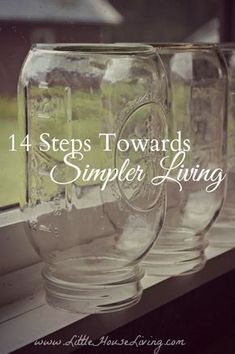 14 Steps Towards Living a Simpler Lifestyle. You can live a simple lifestyle anywhere, here are 14 steps to make it happen! No Bad Days, Simpler Lifestyle, Simplifying Life, Live Simply, Back To Nature, Minimalist Living, Off The Grid, Natural Living, Frugal Living