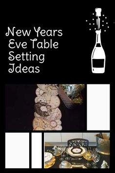 new years eve table setting ideas