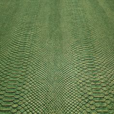 a green snake skin textured surface with an interesting pattern on the top and bottom