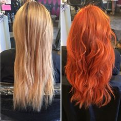 Hair Copper Highlights, Golden Copper Hair, Red Orange Hair, Cheveux Oranges, Hair Color Orange, Copper Highlights, Golden Copper, Bright Red Hair, Copper Hair Color