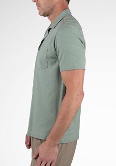 When temperatures rise, reach for this easy lightweight shirt, crafted from a stretch jersey knit, so it's t-shirt soft and ready to wear right out of the wash. Short sleeves with camp collar, open sleeves Straight hem Coconut buttons Classic Fit Nantucket Red, Open Sleeves, Open Neck, Shirt Stays, Open Sleeve, Performance Outfit, Camping Shirt, Nantucket, Synthetic Fabric