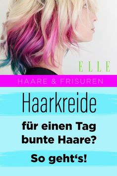 Haarkreide Guide: So schenkst du deinem Haar temporäre Farbhighlights Sie leuchtet in allen Farben des Regenbogens, ist super leicht anzuwendenund das Must-have für Festivals: Haarkreide ist ein Beauty-Hype, der Trend-Haarfarben wie Flieder oder Rosé ohne großen Aufwand in die Mähne zaubert und sich später einfach wieder auswaschen lässt. #haarkreide #buntesträhnen #bunt #festivallooks #haare #haircolour #frisuren #ellegermany Festival Make Up, Festival Style, Beauty Trends, Festival Fashion, Hair Makeup, Mixed Media, Festival, Wardrobe, Hair Styles