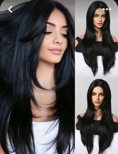 Hair With Bangs, Hairstyle Women, Haircuts For Long Hair, Crown Hairstyles, Long Hair Cuts, Hair Transformation