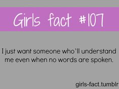 the words girls fact 1017 are written in pink and white on a purple background