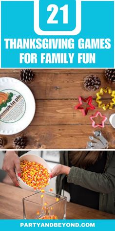 the thanksgiving games for family fun